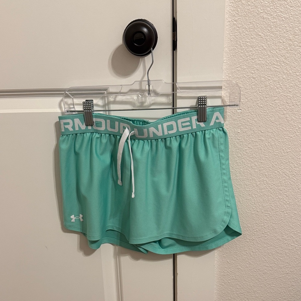 Under Armour Women's Teal Athletic Shorts